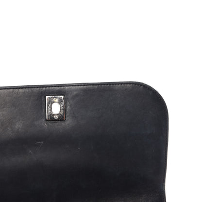 Chanel Patent Quilted Shoulder Flap Bag Black 13 of 21