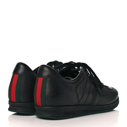 Gucci Calfskin Mens Low Top Sneakers 8.5 Black 4 of 9