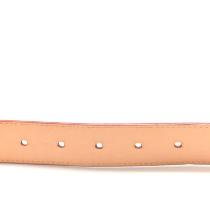 Louis Vuitton Vernis Ceinture 30mm Belt 80 32 Rouge 5 of 5