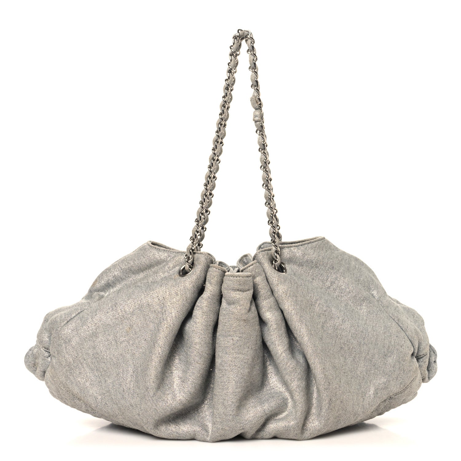 Chanel Jersey Melrose Cabas Grey 1774735 – FASHIONPHILE