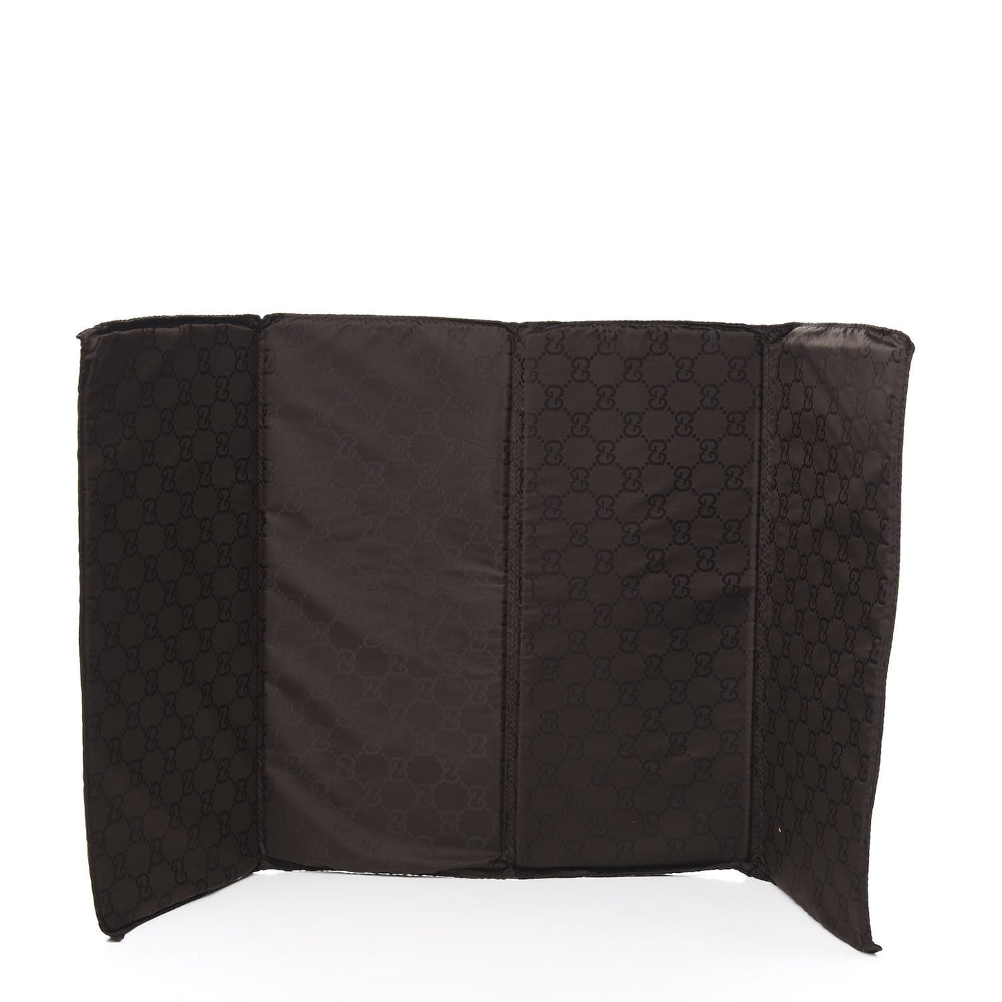 GG Plus Monogram Diaper Messenger Bag Dark Brown