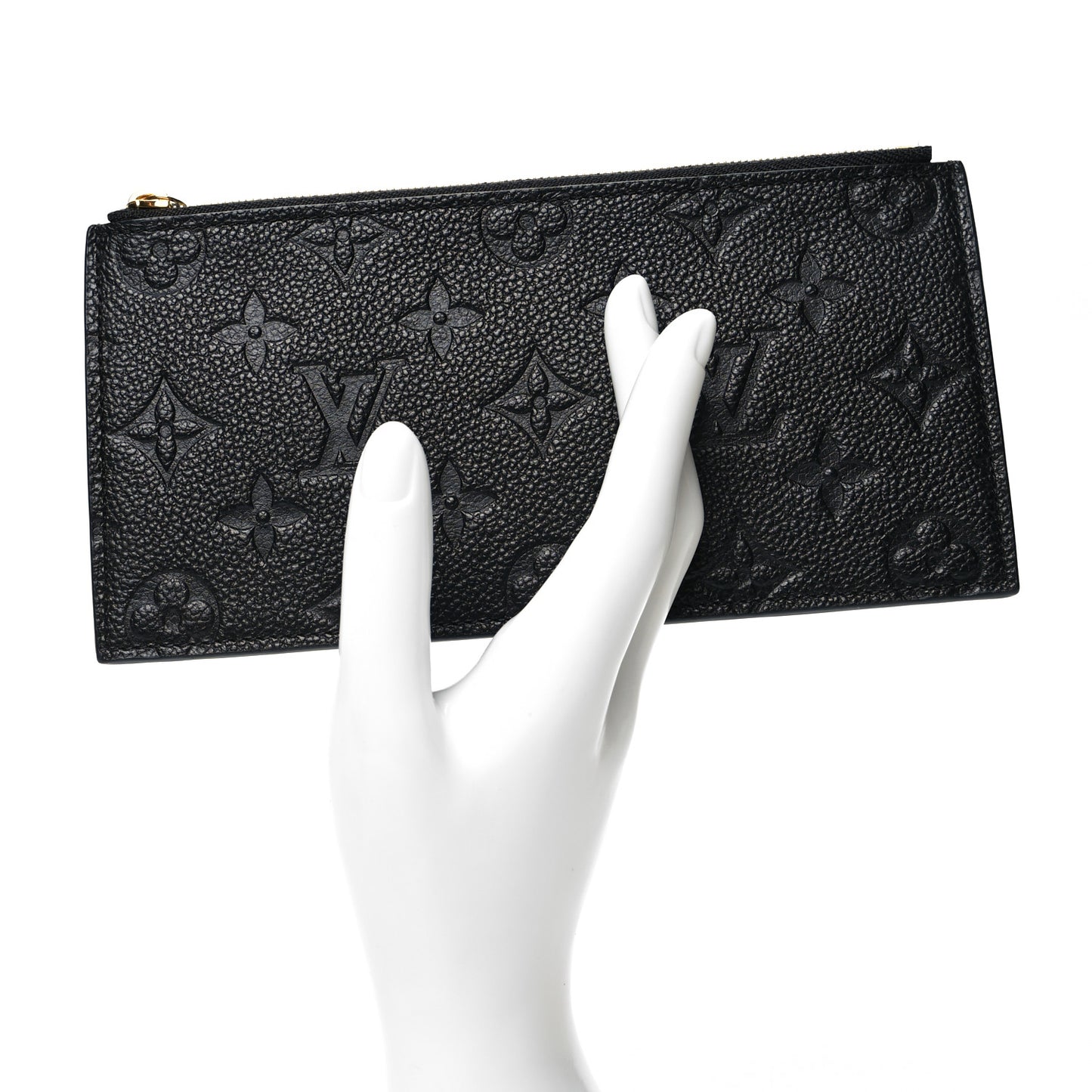 Empreinte Felicie Chain Wallet Zippered Insert Black