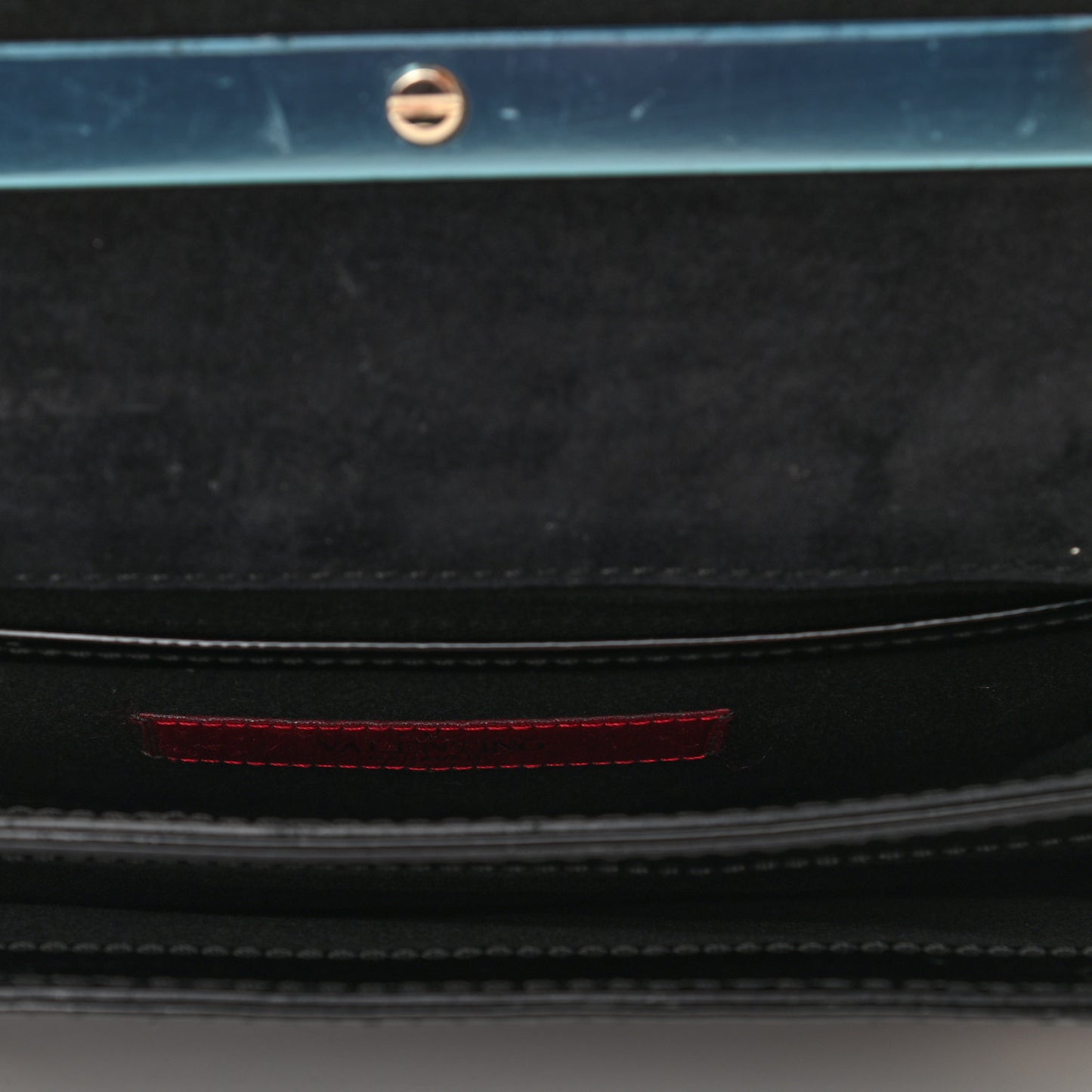 Patent Va Va Voom Shoulder Bag Black