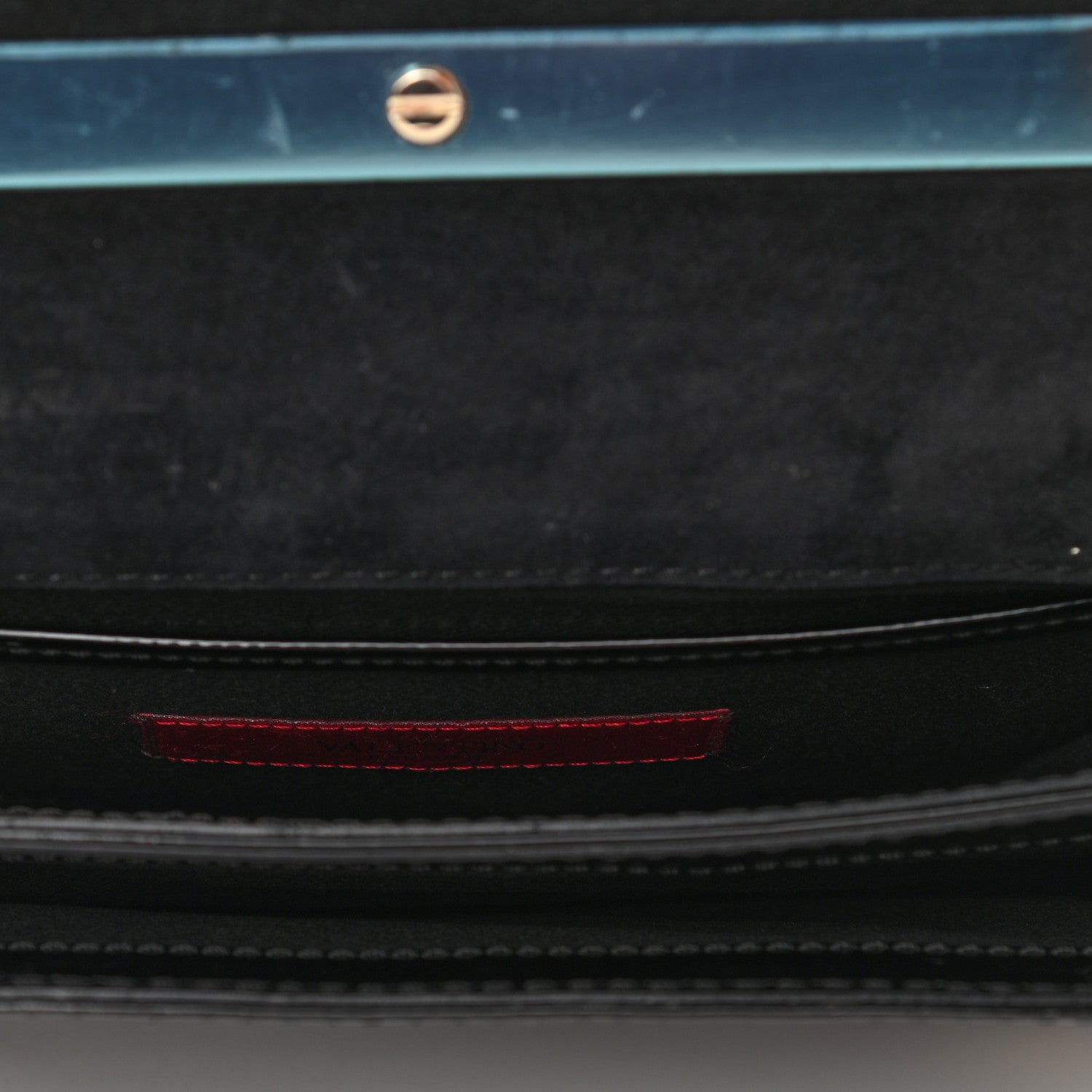 Valentino Garavani Patent Va Va Voom Shoulder Bag Black 5 of 10