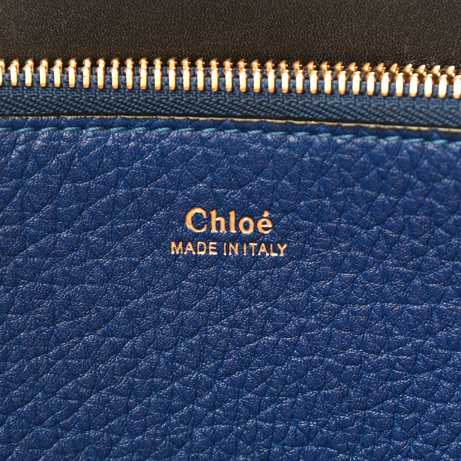 Chloe Calfskin Charlotte Tote Majesty Blue 6 of 9