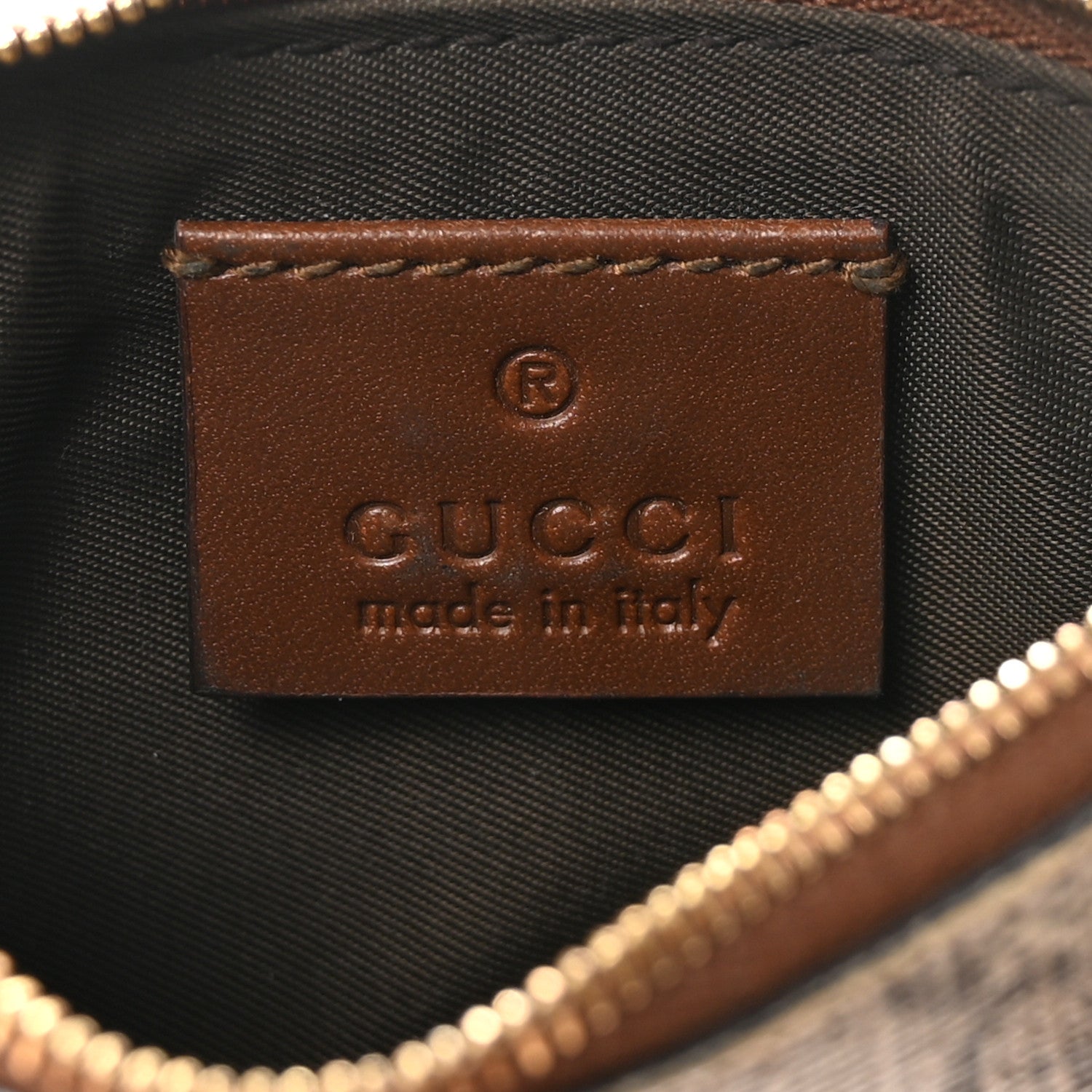 Gucci GG Supreme Monogram Key Case Brown 6 of 8