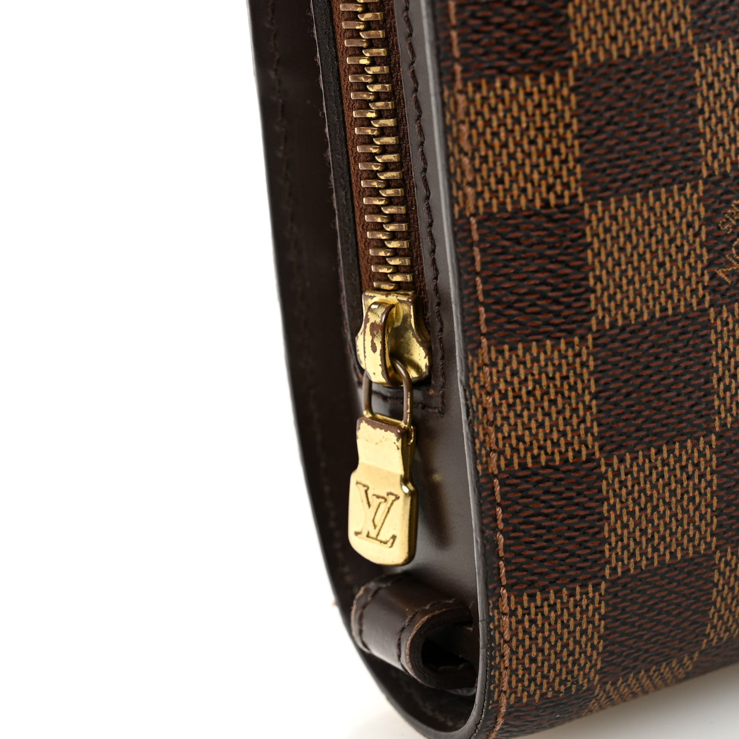 Louis Vuitton Damier Ebene Pochette Saint Louis Clutch 8 of 8
