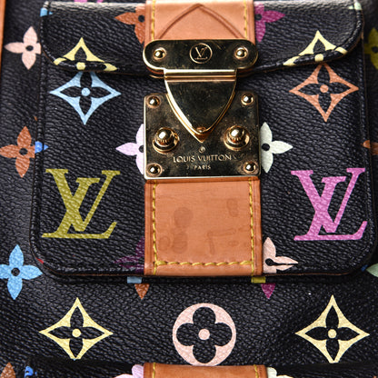 Louis Vuitton Monogram Multicolor Keepall 45 Black 5 of 12