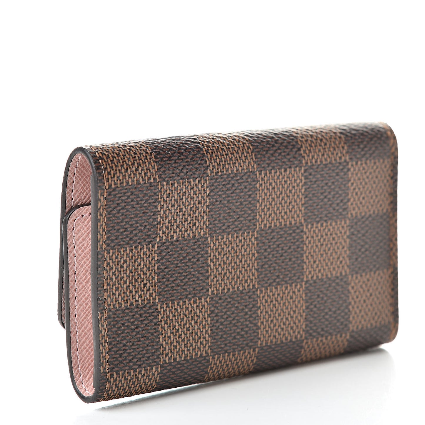 Damier Ebene Multicles 6 Key Holder Rose Ballerine
