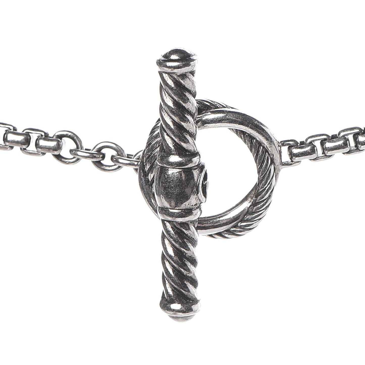 Sterling Silver Pearl Infinity Station Chain Necklace