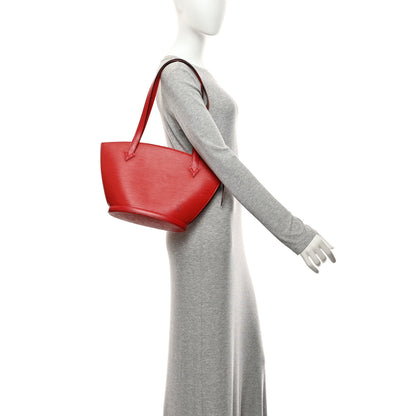 Louis Vuitton Epi Saint Jacques PM Long Straps Red 2 of 10