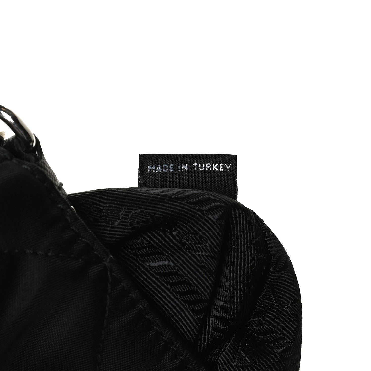 Prada Nylon Tessuto Impuntu Quilted Crossbody Bag Black 7 of 11