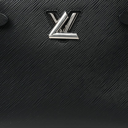 Louis Vuitton Epi Twist Tote Black 7 of 9