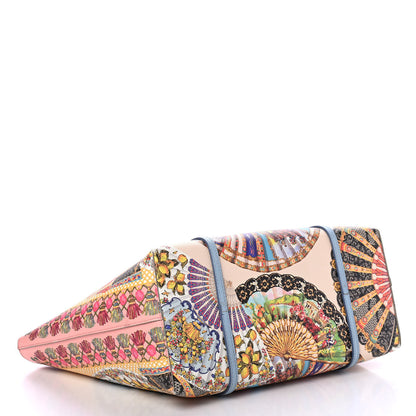 Dolce & Gabbana Dauphine Printed Fan Foulard Tote 3 of 4