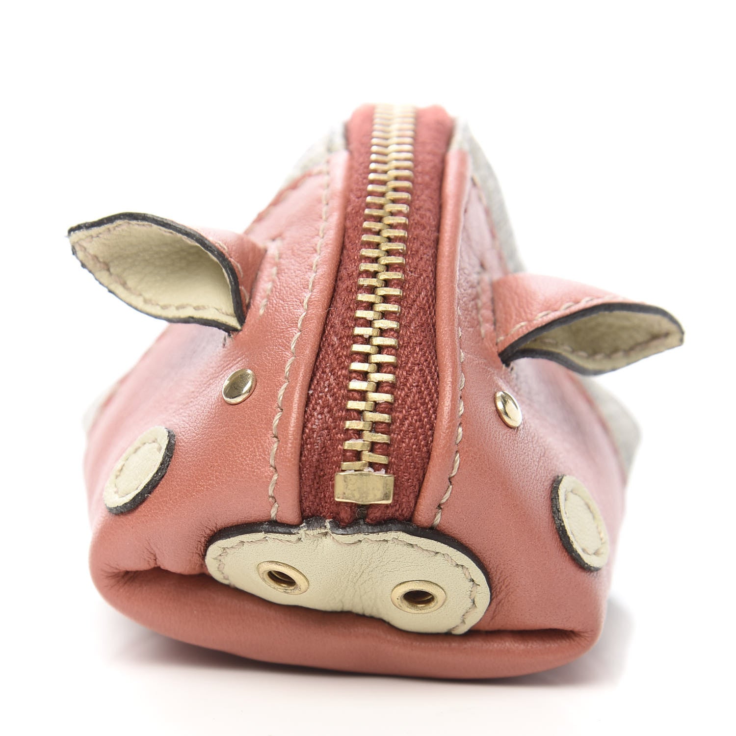 Gucci GG Supreme Monogram Small Pig Coin Purse 9 of 9