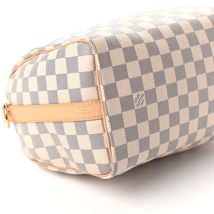 Louis Vuitton Damier Azur Speedy Bandouliere 25 6 of 10