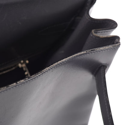 Hermes Box Kelly Retourne 35 Graphite 26 of 41