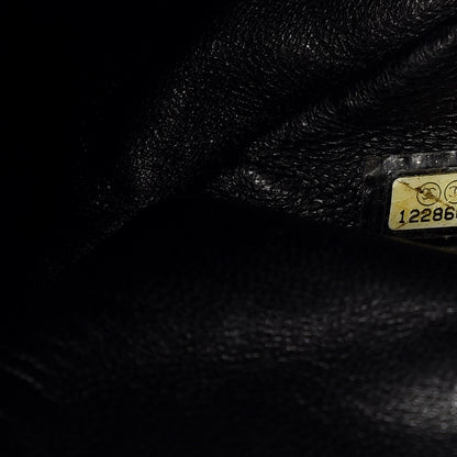 Chanel Caviar Half Moon Large Flap Black 7 of 9
