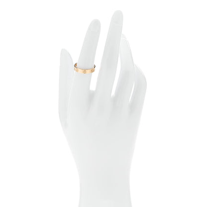 Cartier 18K Yellow Gold 3.5mm LOVE Wedding Band Ring 53 6.5 2 of 5