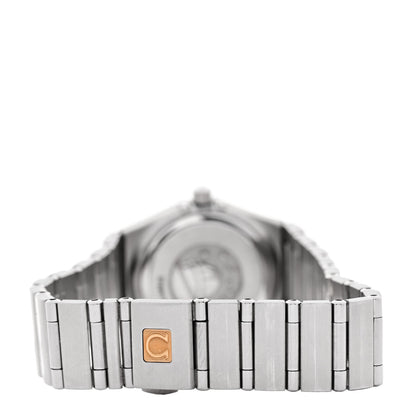 Omega Stainless Steel 22mm Constellation Quartz Watch Blue 1562.40 3 of 4