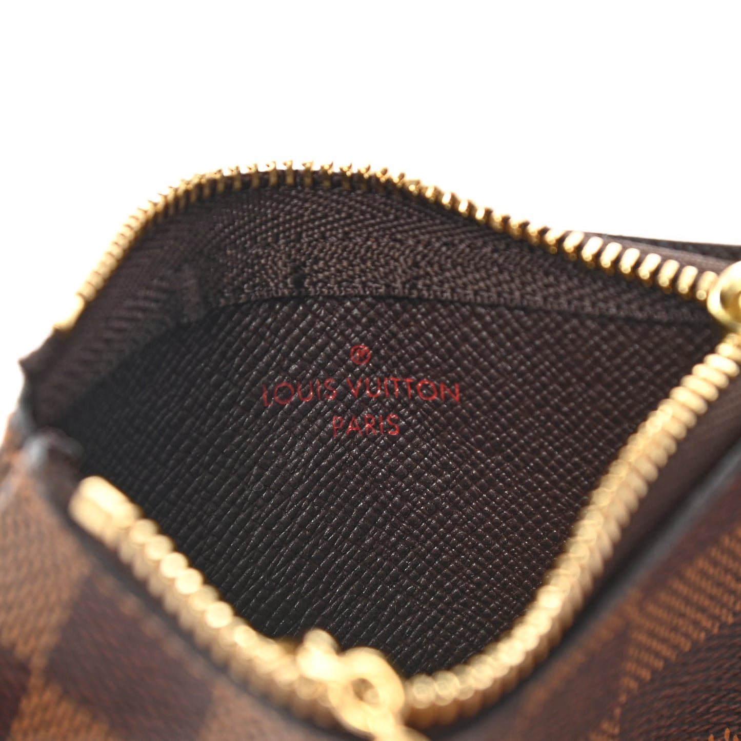 Damier Ebene Key Pouch