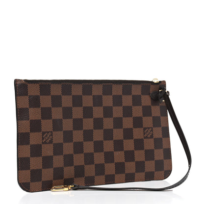 Louis Vuitton Damier Ebene Neverfull MM GM Pochette 2 of 5