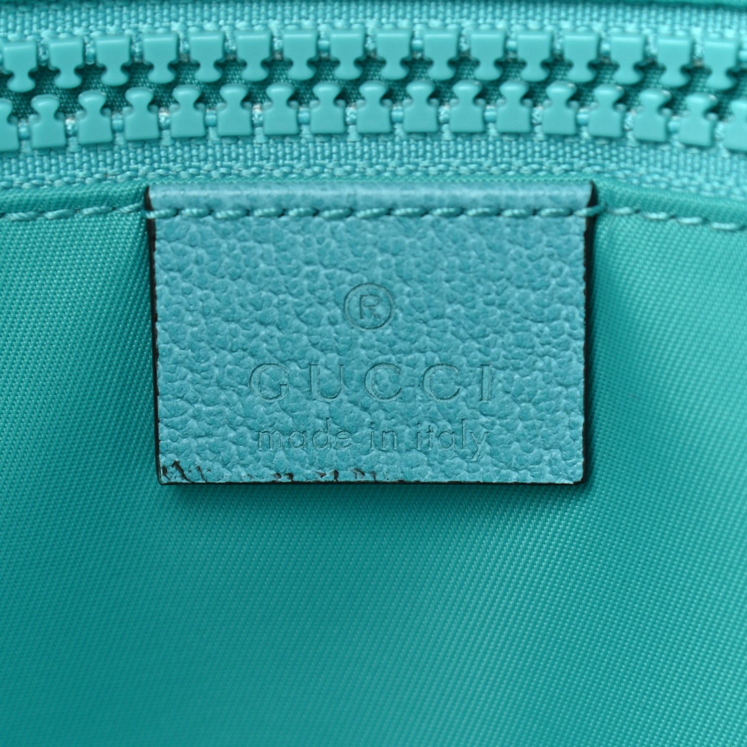 Gucci Nylon Twill 80s Logo Patch Backpack Lago 6 of 10