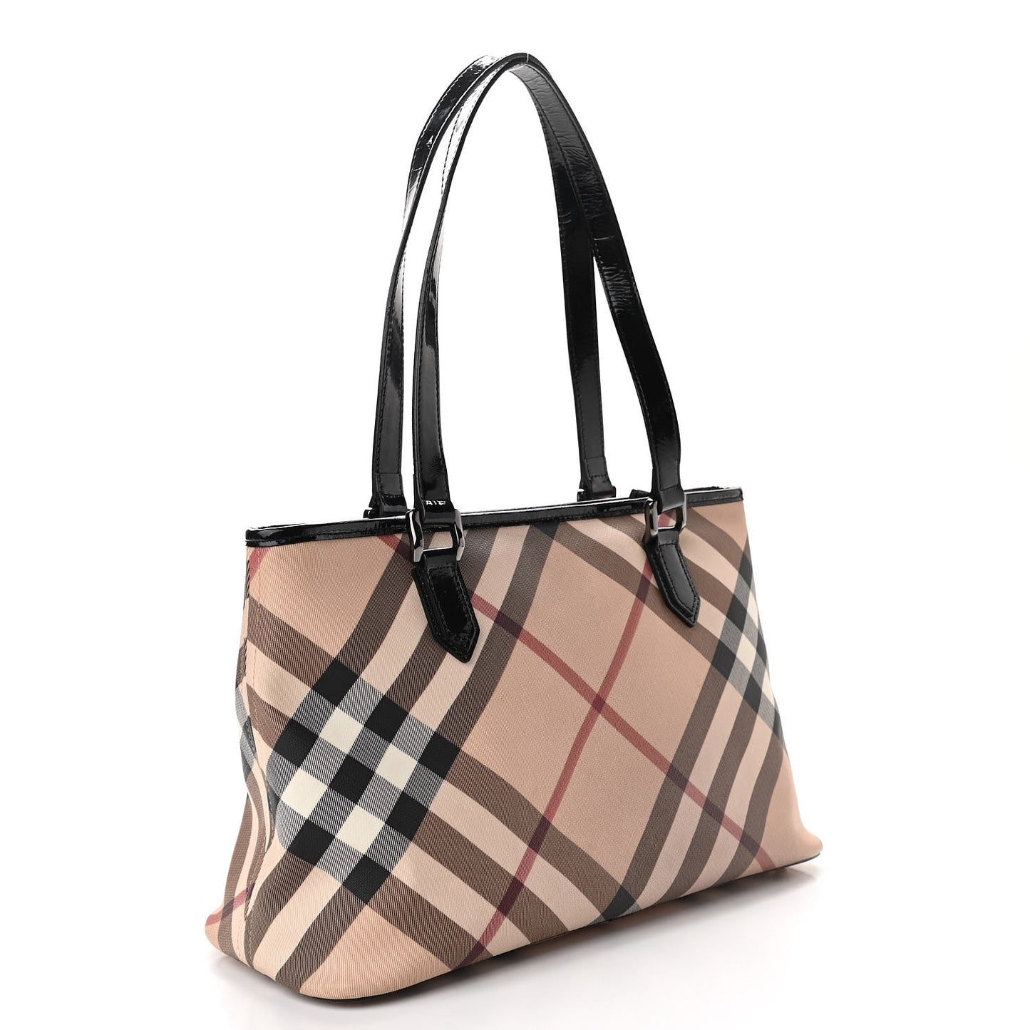 Supernova Check Regent Tote Black