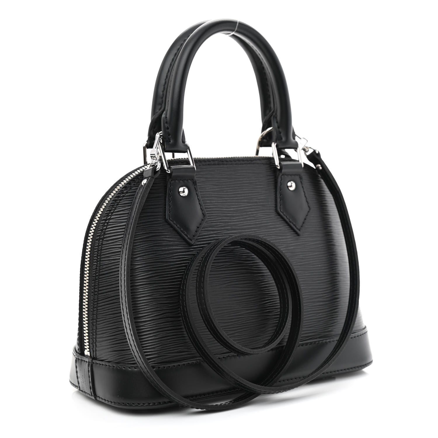 Louis Vuitton Epi Alma BB Black 3 of 9