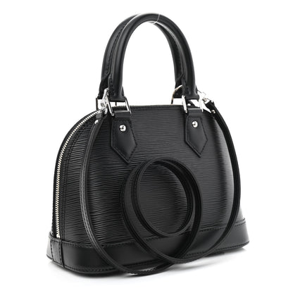 Louis Vuitton Epi Alma BB Black 3 of 9