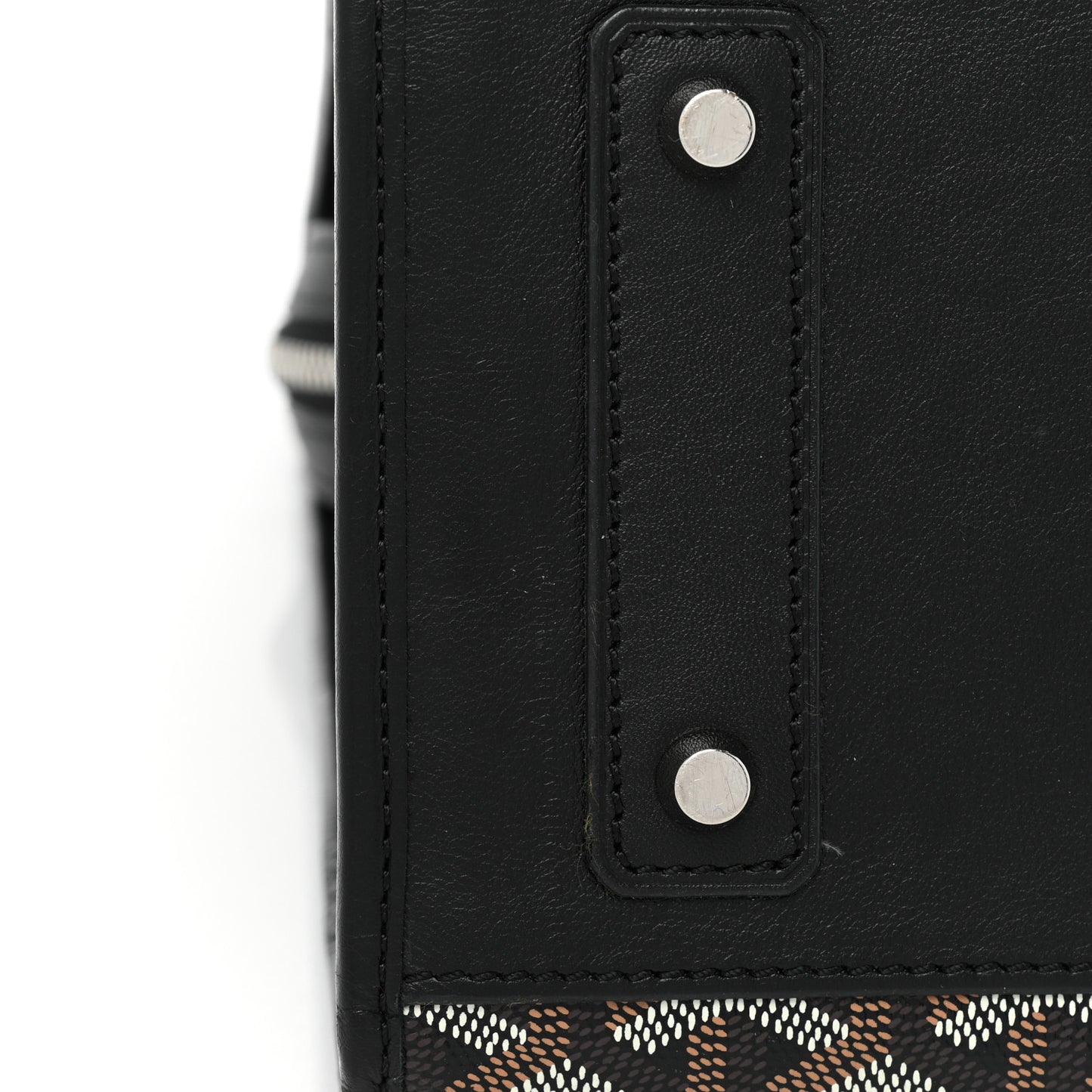 Goyardine Marquises Tote Black