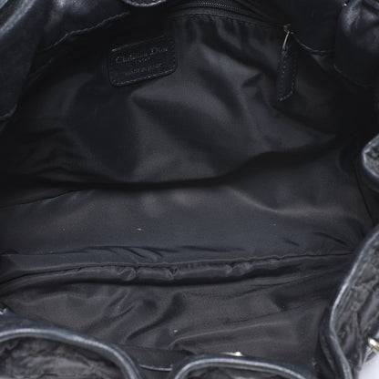 Christian Dior Satin Cannage Charming Tote Black 5 of 7