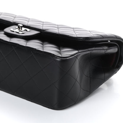Chanel Lambskin Quilted Jumbo Double Flap Black 10 of 10