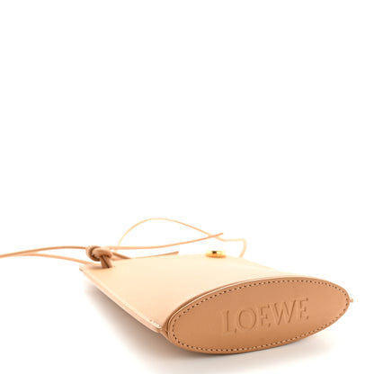 Loewe Classic Smooth Calfskin Pebble Dice Pocket Warm Desert 3 of 9