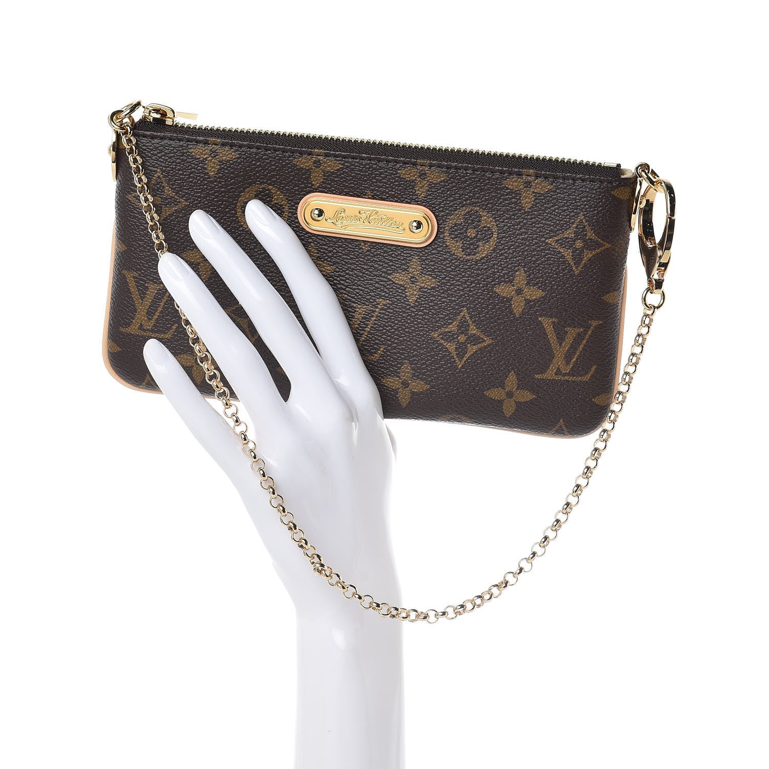 Louis Vuitton Monogram Pochette Milla MM 2 of 9