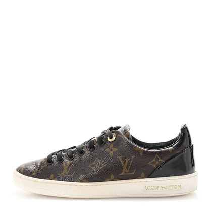 Louis Vuitton Patent Monogram Frontrow Sneakers 36.5 1 of 10