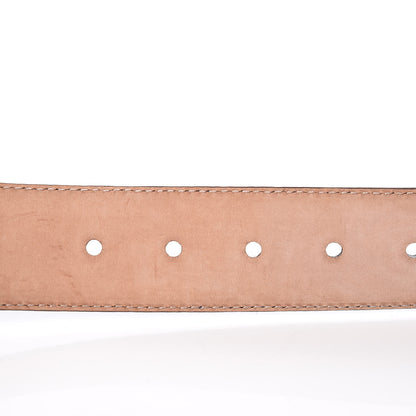 Gucci Soft Microguccissima Margaux Calfskin Belt 80 32 Deep Cobalt 5 of 8