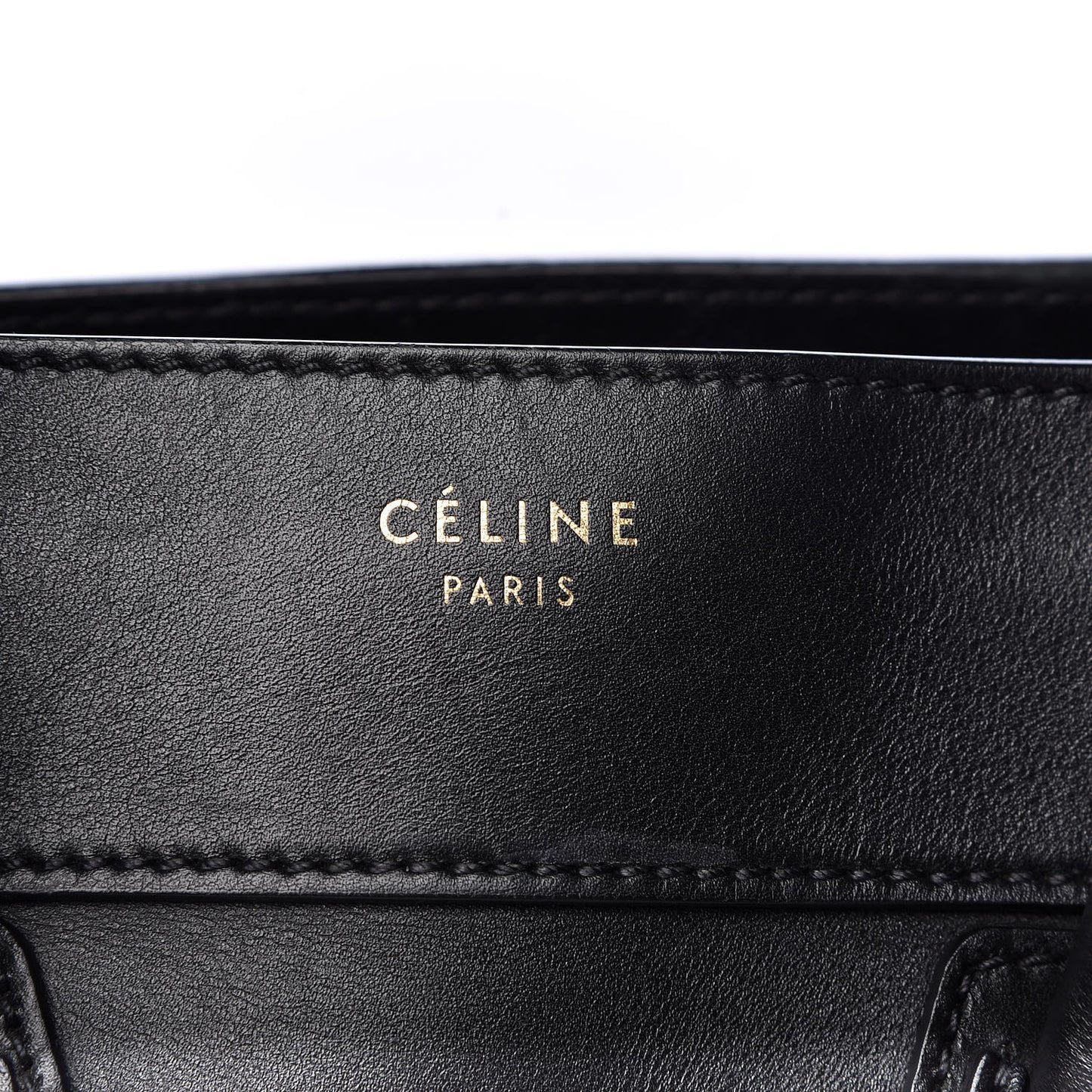 Smooth Calfskin Mini Luggage Black