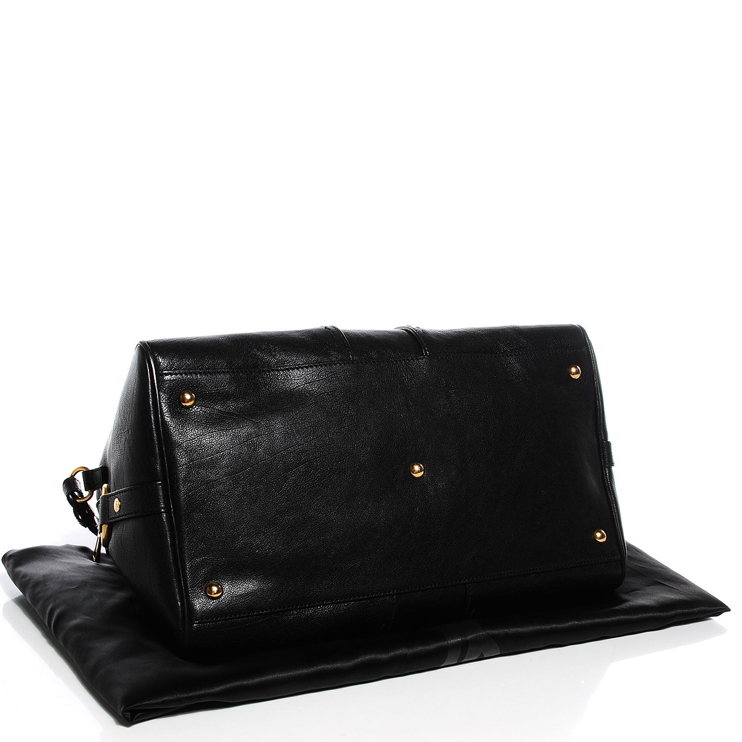 Saint Laurent Leather Large Muse Bowler Black 4 of 7