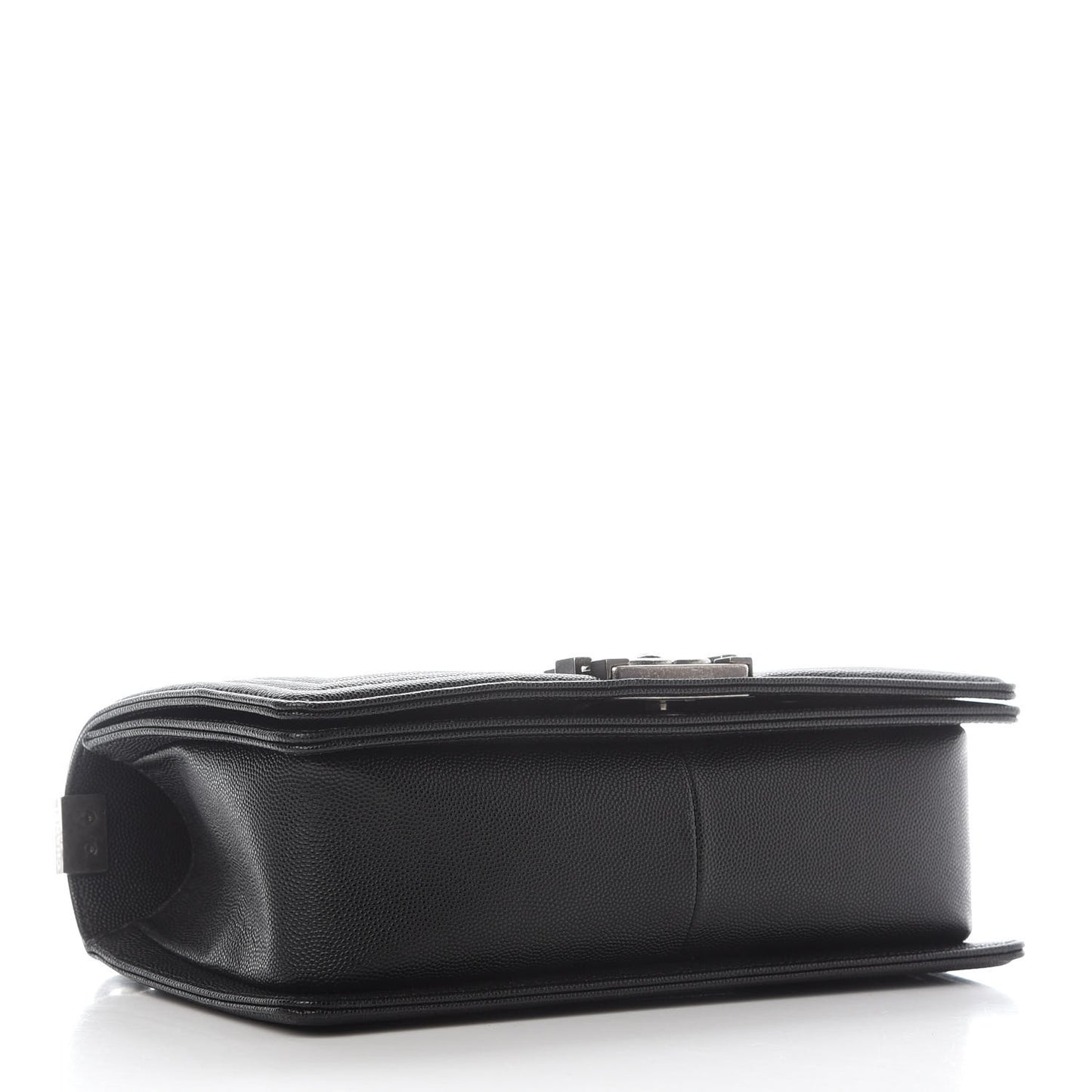 Caviar Quilted Medium Boy Flap Black