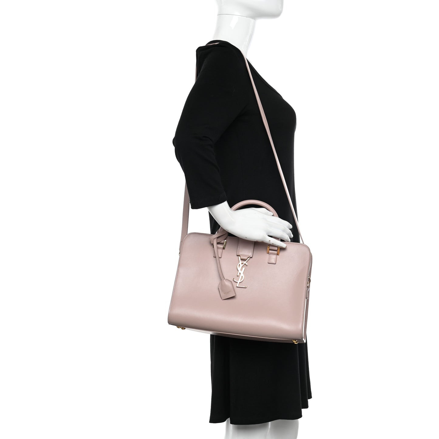 Smooth Calfskin Small Monogram Cabas Pink