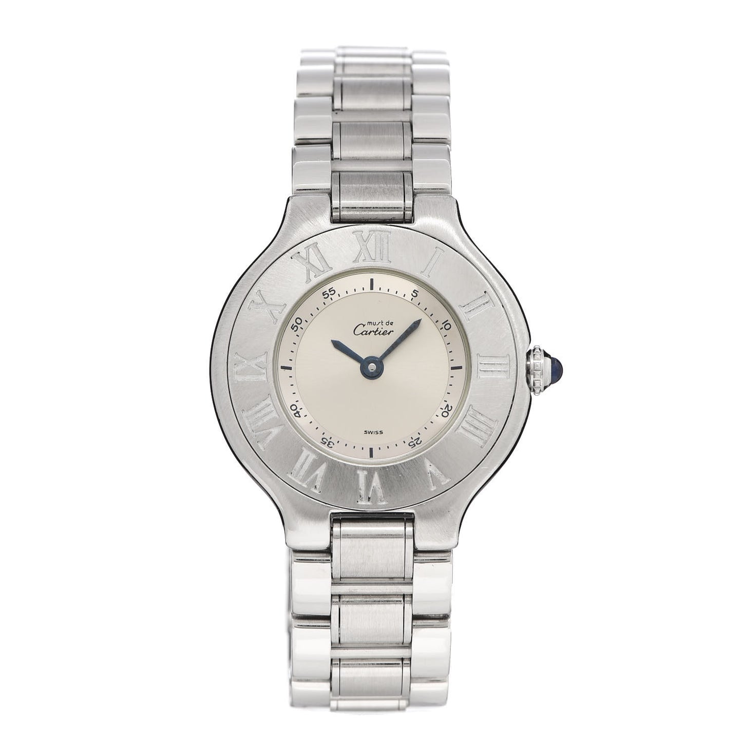 Stainless Steel 28mm Must De 21 Quartz Watch