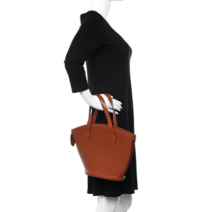 Louis Vuitton Epi Saint Jacques PM Fawn 2 of 11