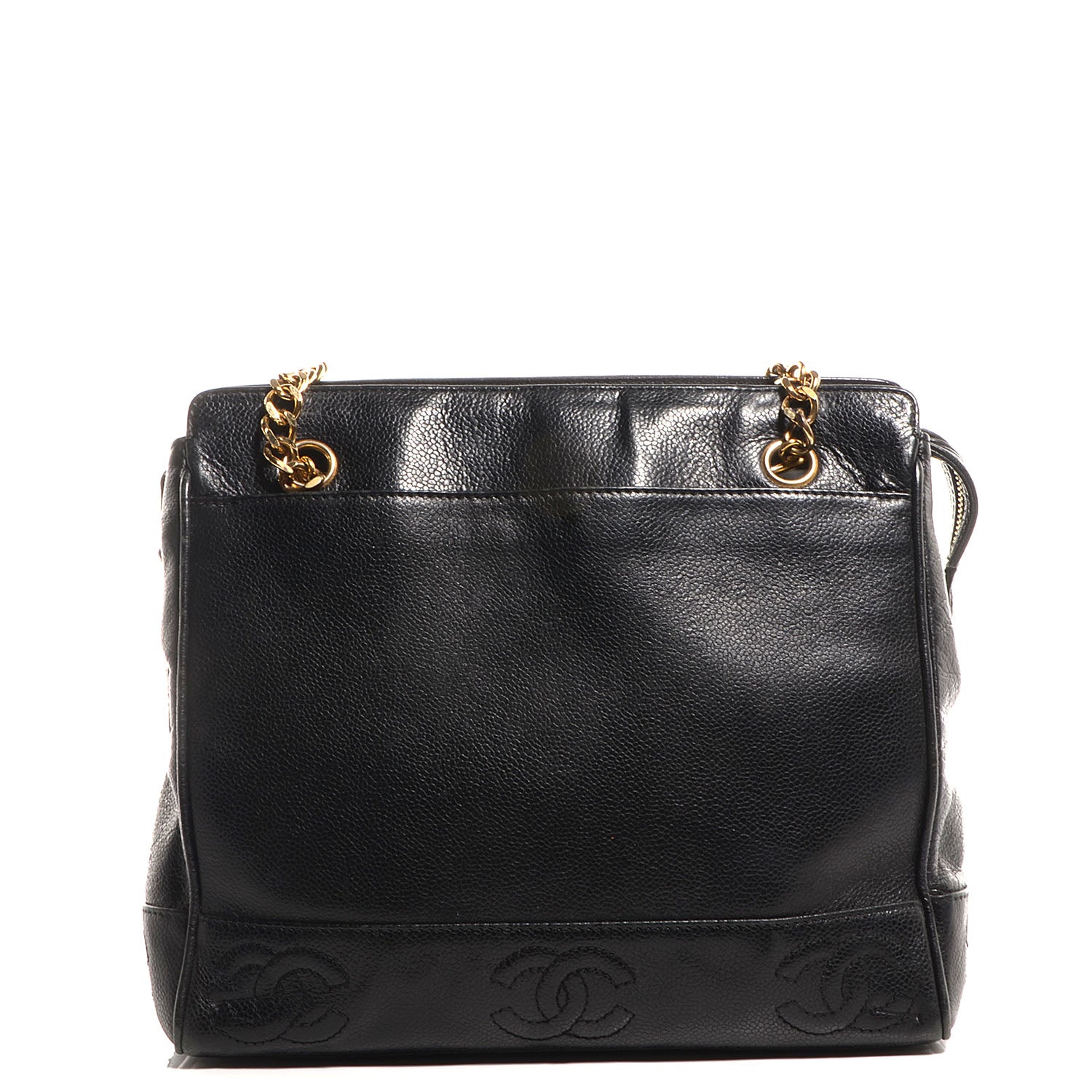 Chanel Caviar CC Shoulder Bag Black 1 of 7