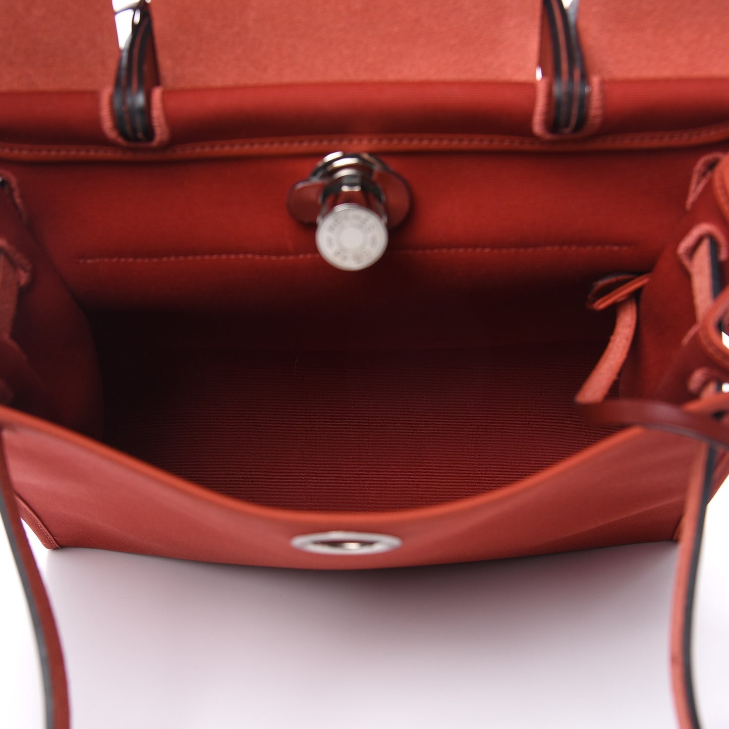 Vache Hunter Toile Herbag Zip 31 PM Rouge Grenat Rouge H