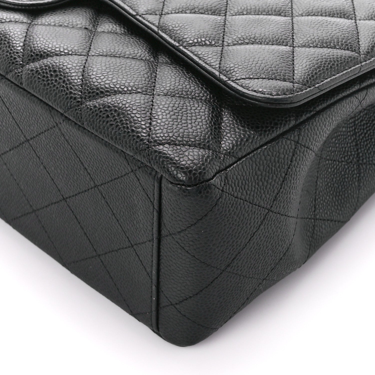 Chanel Caviar Quilted Maxi Double Flap Black 11 of 11