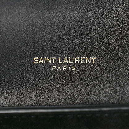 Saint Laurent Woven Raffia Monogram Kaia Satchel Tan 6 of 9