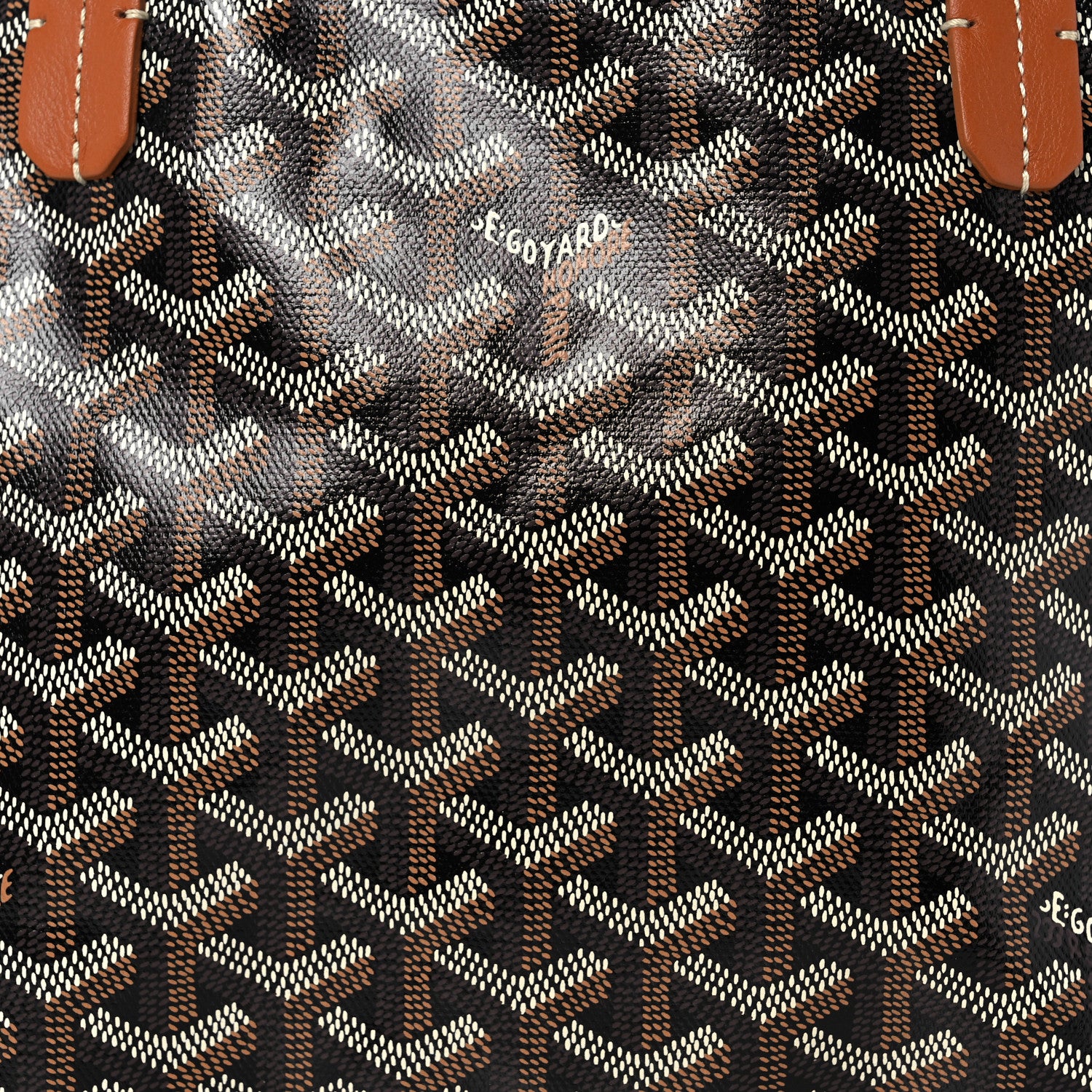 Goyard Goyardine Reversible Mini Anjou Black Gold 9 of 17