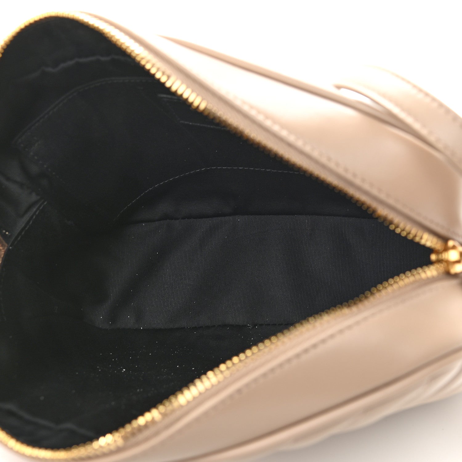 Saint Laurent Calfskin Matelasse Monogram Lou Camera Bag Dark Latte 5 of 9