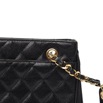 Chanel Caviar Quilted Shoulder Bag Black 11 of 11